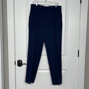 Flexslax Mens Navy blue dress pants